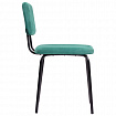 Стулья BRABIX "Dream CF-090", КОМПЛЕКТ 4 шт., черный каркас, ткань зеленая, 533253