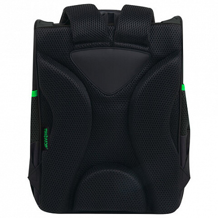 Ранец ПИФАГОР BASIC, 1 отделение, 3 кармана, эргономичная спинка, "Sharp sword", 35х28х18 см, 273138