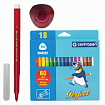 Фломастеры 18 ЦВЕТОВ CENTROPEN "Just Perfect", смываемые, устойчивы к высыханию, 2510/18KK, 725101801