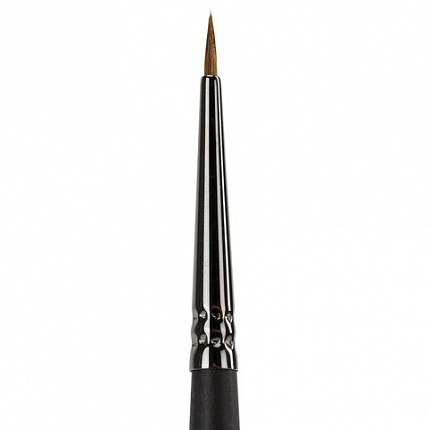 Кисть художественная проф. BRAUBERG ART CLASSIC, колонок, круглая, № 00, короткая ручка, 200928