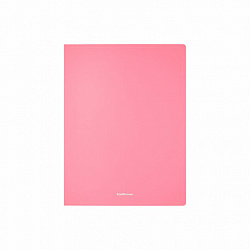 Папка на 4 кольцах ERICH KRAUSE "Diagonal Pastel", 24 мм, до 150 листов, ассорти, 0,6 мм, 49978