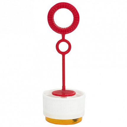 Мыльные пузыри 60 мл, с игрушкой на крышке, BRAUBERG KIDS, 665453