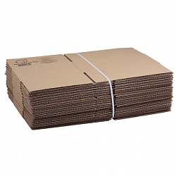 Гофрокороб, длина 220 мм х ширина 170 мм х высота 100 мм, марка Т22, профиль В, FEFCO 0201 / ГОСТ, исполнение А, 440059