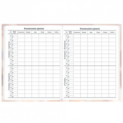 Дневник 1-11 класс 40 л., твердый, BRAUBERG, матовая ламинация, "Magic World", 107174