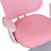Кресло детское с подставкой для ног BRABIX "Toy MG-205", сетка/ткань TW, розовое, 533151