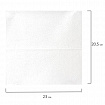 Полотенца бумажные 200 шт., LAIMA (H3) UNIVERSAL WHITE, 1-слойные, белые, КОМПЛЕКТ 15 пачек, 23x20,5, V-сложение, 111342