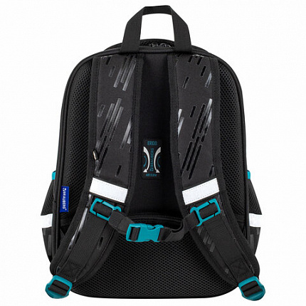Ранец BRAUBERG FIT, 2 отделения, "Ускорение", 38х27х14 см, 273109
