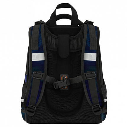 Ранец BRAUBERG ORIGINAL, 2 отделения, с брелком, "Tunnel car", 38х29х16 см, 274406