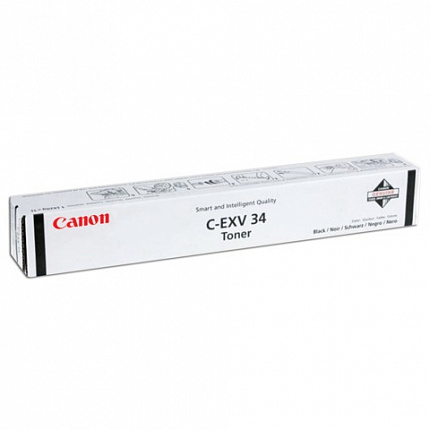 Тонер CANON (C-EXV34BK) iR C9060/C9065/C9070, черный, оригинальный, ресурс 23000 страниц, 3782B002