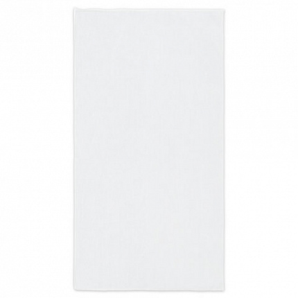 Салфетка из МИКРОФИБРЫ 50х100 см, WHITE ULTRA DENSE OVERLOCK, белая, 280 г/м2, LAIMA HOME, 608226