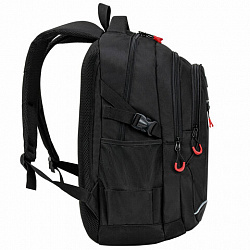 Рюкзак BRAUBERG CONTENT универсальный, 3 отделения, светоотражающий принт, "Red Moon", 47х33х18 см, 273843