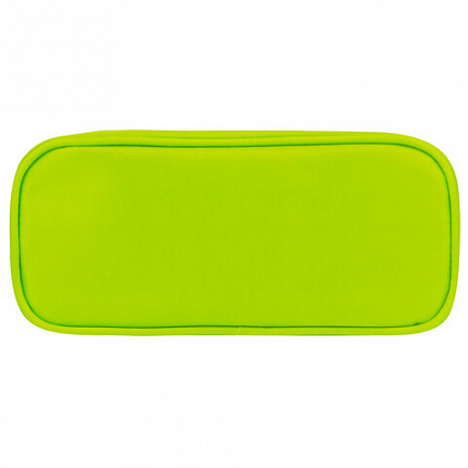 Пенал-косметичка BRAUBERG, мягкий, "KING SIZE NEON GREEN", 20х8х9 см, 229020