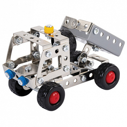 Конструктор металлический "Строительная техника 3 в 1", подвижные детали, 137 элементов, BAMBOX (БАМБОКС), 666369