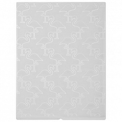 Клише для тиснения 3D "Фламинго" для Машинки для тиснения ОС-5, 108х146 мм, ОСТРОВ СОКРОВИЩ, 663800, 862-018