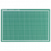 Коврик (мат) для резки BRAUBERG 3-слойный, А3 (450х300 мм), двусторонний, толщина 3 мм, зеленый, 236904