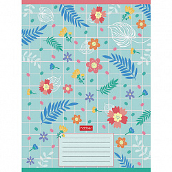 Тетрадь 18 л., HATBER, клетка, обложка картон, "Фруктис" (микс в спайке), 068439, 18Т5В1