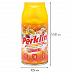 Сменный баллон 250 мл PERKLIN (ПЕРКЛИН) "Райский десерт", для автоматических освежителей, универсальный, 609801