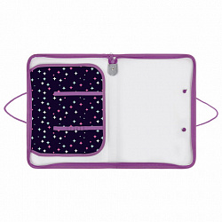 Папка для труда на молнии с ручками ПИФАГОР А4, 1 отделение, пластик, органайзер, "Leapfrog", 273388