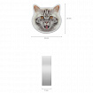 Ластик фигурный ERICH KRAUSE "Big City Cats", 25,6х25,3х7 мм, 63061