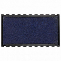 Подушка сменная STAFF (58х22 мм) для штампов "Printer 8053", синяя, 237428