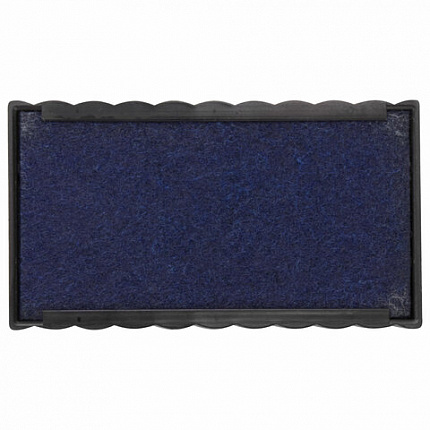 Подушка сменная STAFF (48х18 мм) для штампов "Printer 8052", синяя, 237427