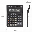 Калькулятор настольный STAFF PLUS STF-333 (200x154 мм), 16 разрядов, двойное питание, 250417