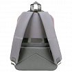 Рюкзак SNOOBAG (СНУБЭГ) PROACTIVE с кошельком, 2 отделения, Smile, серо-розовый, 40х29х17 см, 274445