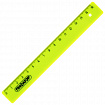 Линейка пластиковая 16 см, ПИФАГОР, неоновая, ассорти, 210603