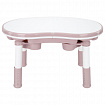 Стол детский трансформер 3 в 1 BRABIX KIDS CT-001, растущий, 2-8 лет, пластик, розовый, 533289