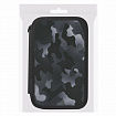 Пенал ПИФАГОР, 3 отделения, ламинированный картон, 19х11 см, "Black camo", 273489