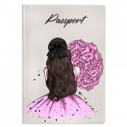 Обложка для паспорта "Cool Mix 2", 10 дизайнов ассорти, цветной принт, ПВХ, STAFF, 238859