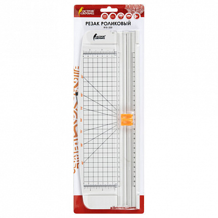 Резак роликовый ОСТРОВ СОКРОВИЩ R10-320 A4, до 10 л., длина реза 320 мм, А4, 532327