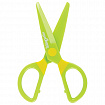 Ножницы ЮНЛАНДИЯ "МУЛЬТЯШКИ", 125 мм, с безопасными пластиковыми лезвиями, зеленые, 236983