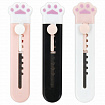 Нож канцелярский "Лапки", Cat Paw, 9 мм, автофиксатор, BRAUBERG HOBBY, в дисплее, 238346