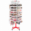 Стойка для размещения товара напольная MONTE VITA (МОНТЕ ВИТА), 211x58x58 см, 150 крючков, 507505