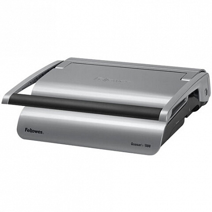 Переплетная машина для пластиковой пружины FELLOWES "QUASAR+", пробивает до 25 л., сшивает до 500 л., FS-56277