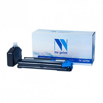 Картридж лазерный NV PRINT (NV-TK5270C) для Kyocera ECOSYS M6230cidn/P6230cdn, голубой, ресурс 6000 стр.