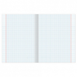 Тетрадь 24 л. BRAUBERG, клетка, обложка картон, ПОЛОСКИ, 401863