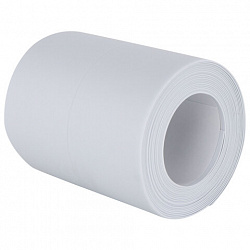 Клейкая лента бордюрная для ванны и кухни 80 мм х 3,2 м, белая, акриловая основа, WBZ (ВБЗ), 700428