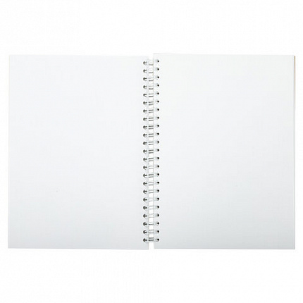 Скетчбук, 4 типа бумаги (акварельная, белая, черная, крафт) 146х204 мм, 60 л., гребень, BRAUBERG ART, АНИМЕ, 115066