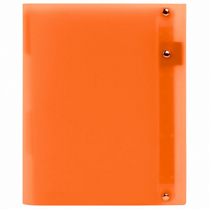 Тетрадь на кольцах А5 175х220мм, 120л, пластик, на липучке, с разделителями, BRAUBERG, Розовый, 404636