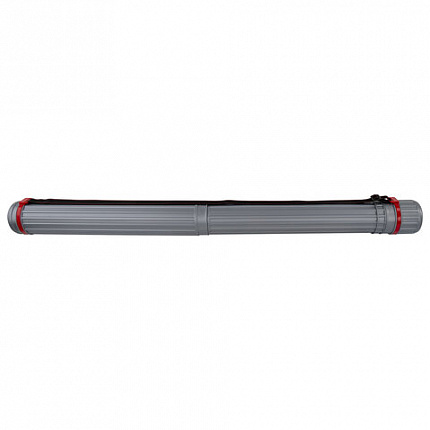 Тубус для чертежей телескопический, длина 64-100 см, формат А0, диаметр 8,5 см, с ремнем, серый, BRAUBERG, 271257