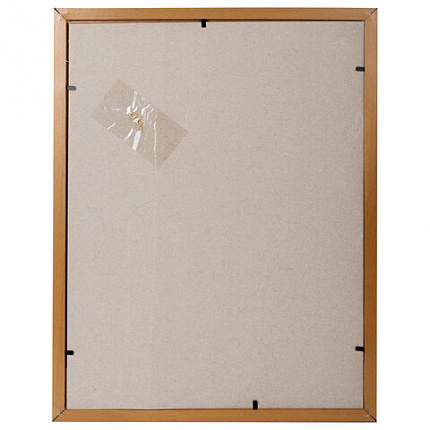 Рамка 30х40 см "миланский орех" STAFF "Grand", багет 18 мм, стекло, МДФ, 391201