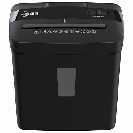 Уничтожитель (шредер) CACTUS CS-SH-A3, 4 уровень секретности, фрагменты 4х39, 6 листов, 13 литров