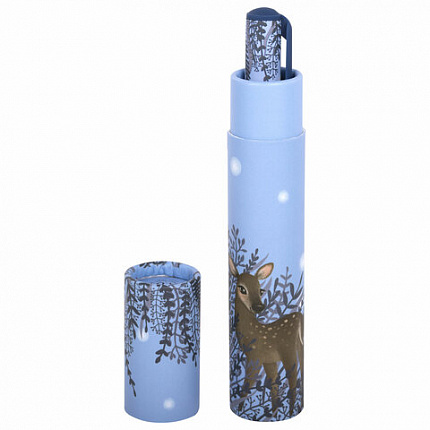 Ручка шариковая в футляре BRUNO VISCONTI DreamWrite, СИНЯЯ, "Олененок", ассорти, 0,5 мм, 20-0264/02