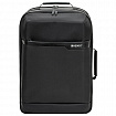 Рюкзак-сумка HEIKKI PRIORITY (ХЕЙКИ) с отделением для ноутбука, 2 отделения, черный, 45x31x15 см, 272587