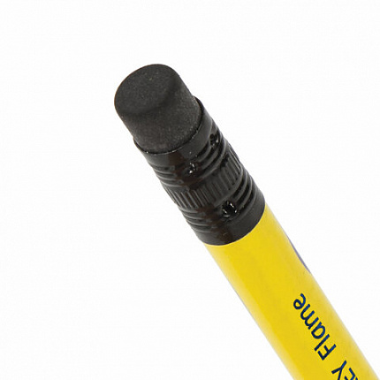 Карандаш чернографитный BRAUBERG "PREMIUM TURKEY", 1 шт., "Flame", НВ, ассорти, дисплей,181565