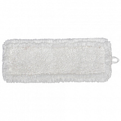 Насадка МОП плоская для швабры/держателя 50 см, уши/карманы (ТИП У/К), петлевая микрофибра, LAIMA EXPERT, 605316