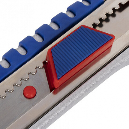 Нож универсальный мощный ширина 25 мм BRAUBERG "Professional", металлический корпус, 237448