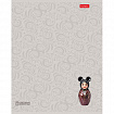 Тетрадь А5, 48 л., HATBER, скоба, клетка, soft-touch ламинация, 3D-лак, Матрешки (микс в спайке), 095881, 48Т5лолВ1